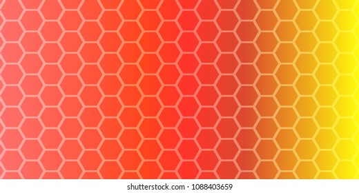 Orange polygonal illustration vector background. Geometric background in Origami style with gradient. Triangular design for your business card, banner, wallpaper. Creative Design Templates.
