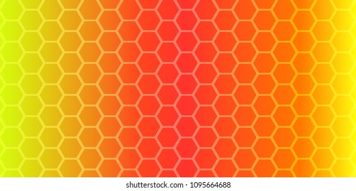 Orange polygonal illustration vector background. Geometric background in Origami style with gradient. Triangular design for your business card, banner, wallpaper. Creative Design Templates.