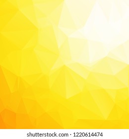 Orange Polygonal Mosaic Background, Creative Design Templates