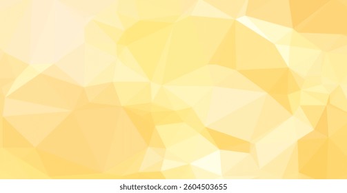 Orange Polygonal Mosaic Background, Creative Design Templates