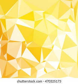 Orange Polygonal Mosaic Background, Creative Design Templates