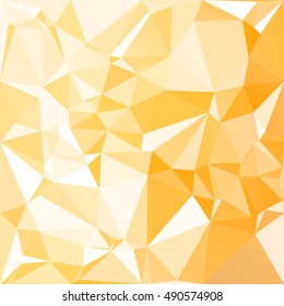 Orange Polygonal Mosaic Background, Creative Design Templates