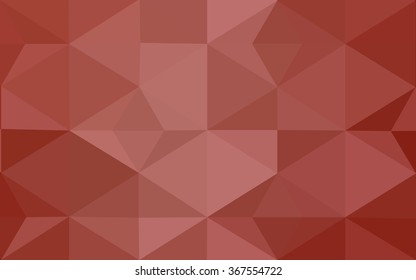Orange polygonal pattern, which consist of triangles. Geometric background in Origami style with gradient. Triangular design for your business.