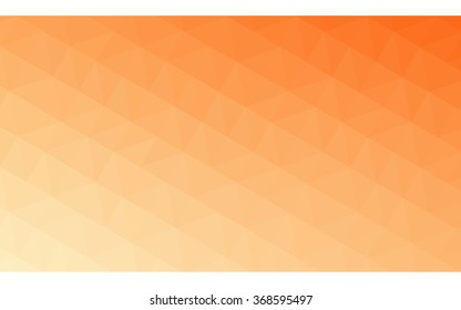 Orange polygonal pattern, which consist of triangles. Geometric background in Origami style with gradient. Triangular design for your business.