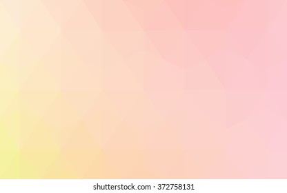 Orange polygonal pattern, which consist of triangles. Geometric background in Origami style with gradient. Triangular design for your business.