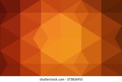 Orange polygonal pattern, which consist of triangles. Geometric background in Origami style with gradient. Triangular design for your business. Orange polygonal pattern, which consist of triangles. Geometric background in Origami style with gradient. Triangular design for your business.