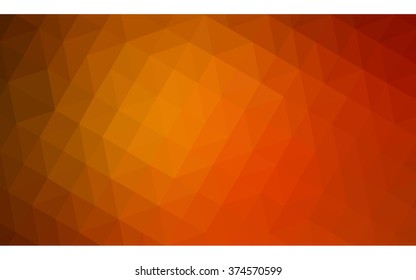 Orange polygonal pattern, which consist of triangles. Geometric background in Origami style with gradient. Triangular design for your business. Orange polygonal pattern, which consist of triangles. Geometric background in Origami style with gradient. Triangular design for your business.