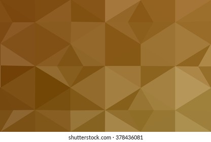 Orange polygonal pattern, which consist of triangles. Geometric background in Origami style with gradient. Triangular design for your business.
