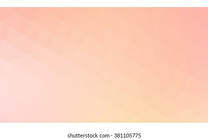 Orange polygonal pattern, which consist of triangles. Geometric background in Origami style with gradient. Triangular design for your business.