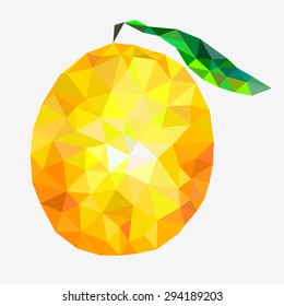 Orange, polygons