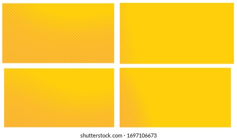 Antecedentes de arte pop naranja. Puntos vectoriales creativos abstractos