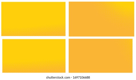 Antecedentes de arte pop naranja. Puntos vectoriales creativos abstractos