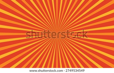 orange pop art boom pattern background template
