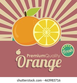 Orange Poster