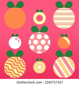 Orange powerful color texture cute background