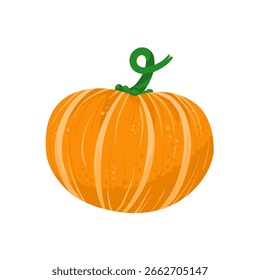Calabaza de naranja - Ilustración vectorial