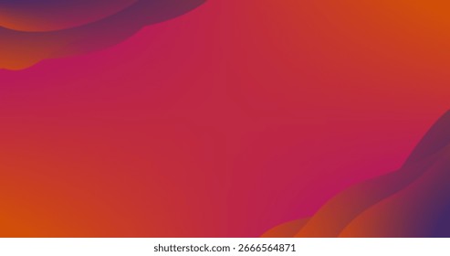 Formas de degradado de capas de fondo Abstractas púrpura anaranjado