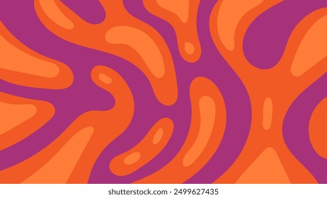 Orange Purple abstract background. Modern design template for web cover