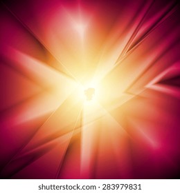 Orange purple glow abstract background. Vector design