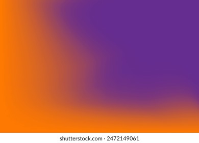 Orange to purple gradient. Abstract background. Smooth transition. Vector illustration.