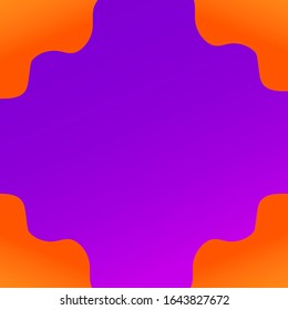 Fondo vectorial de degradado morado anaranjado. Textura abstracta.Página de inicio. Diseño moderno para el sitio web.