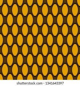 Orange python. Snake skin texture. Vector.