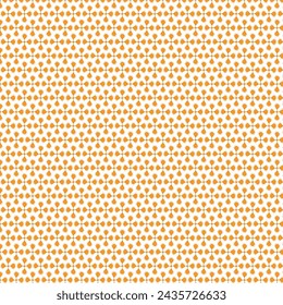 Diseño de patrón de estilo de acolchado naranja
