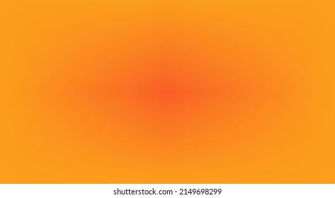 Orange radial-gradient vector background. Illustration design.