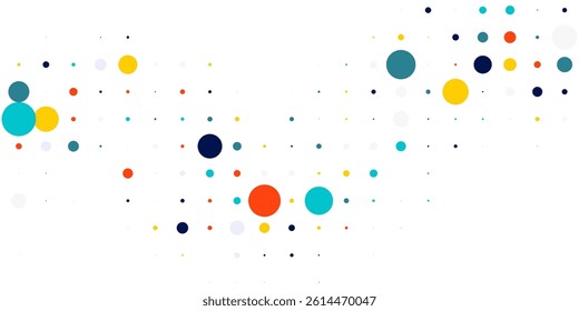Orange Rain Vector Transparent Background. Effect Confetti Pattern. Celebration Dot Invitation. Rainbow Dust Flying Texture.