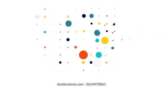 Orange Rain Vector Transparent Background. Effect Confetti Pattern. Celebration Dot Invitation. Rainbow Dust Flying Texture.