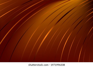 orange red brown vector blurred pattern. Modern abstract illustration with line pattern and gradient. Elegant background for brand book, social media, web design
