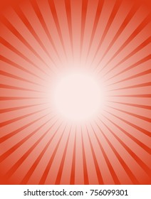 orange red burst  background orange glowing warm rays from white center