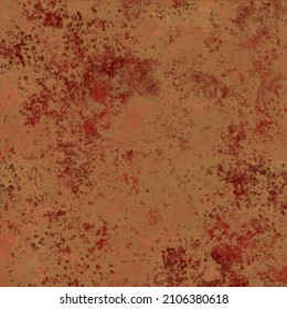 Orange and red cement wall texture damaged surface
