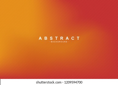 Orange and red color template with blurred gradient. New trend of background element.