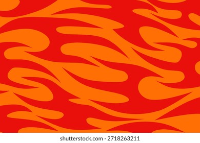 Fondo sin fisuras de las llamas rojas anaranjadas del modelo para el uso caliente de la barra o de la ropa deportiva