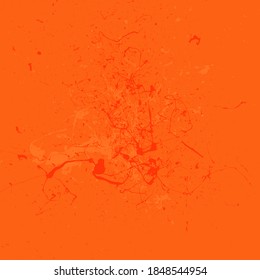 Orange Red Grunge Background  Texture
