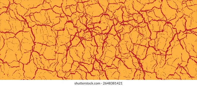 laranja vermelho grunge. Textura de sobreposição de angústia. Abstrato pó de superfície e conceito de fundo de parede suja áspera. Efeito desgastado, rasgado e resistido. Vetores