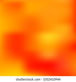 Orange, red holographic background. Foil colorful texture. Abstract soft pastel colors backdrop. Trendy creative vector cosmic gradient. Vibrant print illustration. Creative neon template for banner.