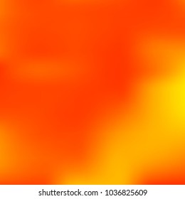 Orange, red holographic background. Foil colorful texture. Abstract soft pastel colors backdrop. Trendy creative vector cosmic gradient. Vibrant print illustration. Creative neon template for banner.