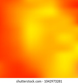 Orange, red holographic background. Foil colorful texture. Abstract soft pastel colors backdrop. Trendy creative vector cosmic gradient. Vibrant print illustration. Creative neon template for banner.