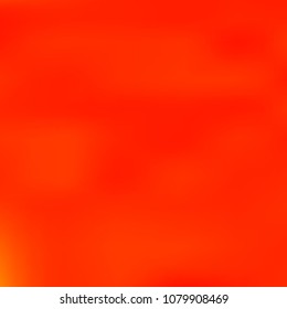 Orange, red holographic background. Foil colorful texture. Abstract soft pastel colors backdrop. Trendy creative vector cosmic gradient. Vibrant print illustration. Creative neon template for banner.