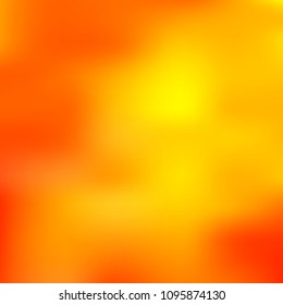 Orange, red holographic background. Foil colorful texture. Abstract soft pastel colors backdrop. Trendy creative vector cosmic gradient. Vibrant print illustration. Creative neon template for banner.