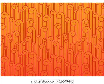 orange and red mexican background