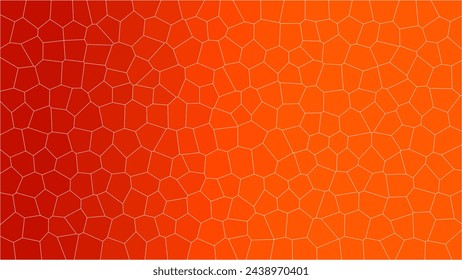 Orange and red stained glass texture.  Texture Wallpaper background For Web and Mobile Applications, business infographic and social media, modern decoration, art illustration template design. 