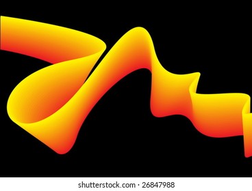 Orange ribbon