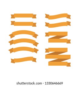 orange ribbon set