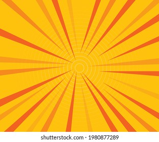 orange Rising Sun vectors design , Sunrise
