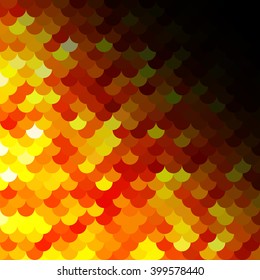 Orange Roof tiles pattern, Creative Design Templates