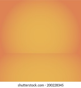 orange room abstract background - Vector 