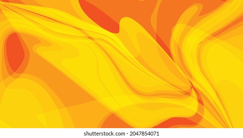 Orange rush wallpaper design. Abstract vector art with earthy, autumnal tones.